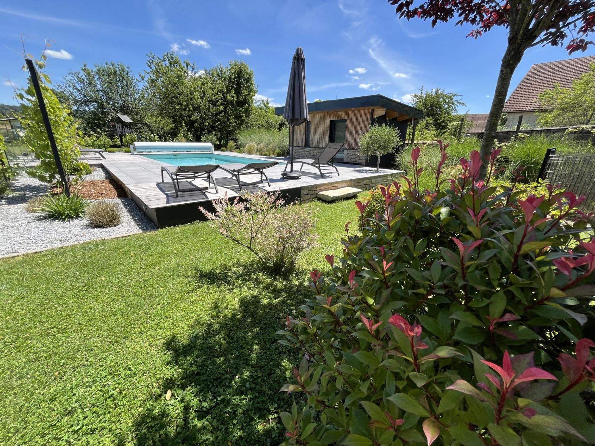 Appart-Hotel N 3 Avec Terrasse, Piscine, Petit-Dejeuner Et Parking Prive Chouzelot Luaran gambar
